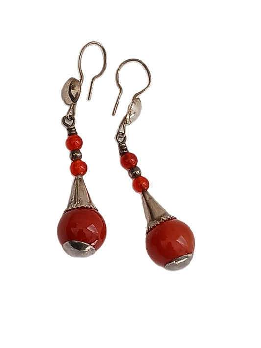 Boucles d'oreilles touareg en argent