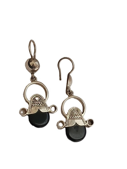 Boucles d'oreilles touareg en argent
