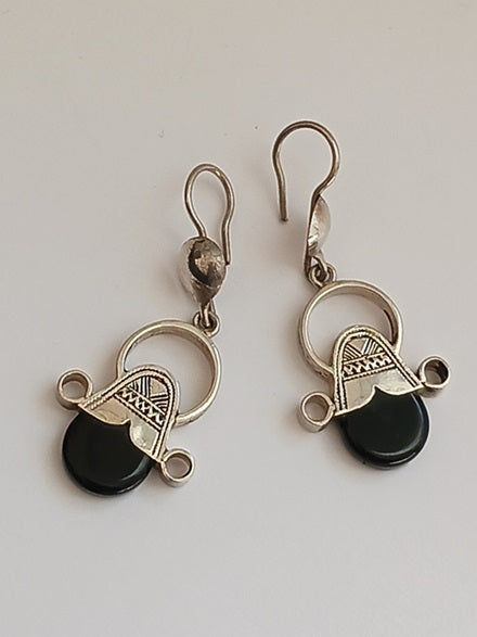 Boucles d'oreilles touareg en argent