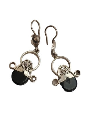 Boucles d'oreilles touareg en argent