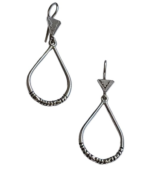 Boucles d'oreilles touareg en argent