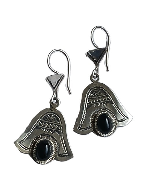 Boucles d'oreilles touareg en argent