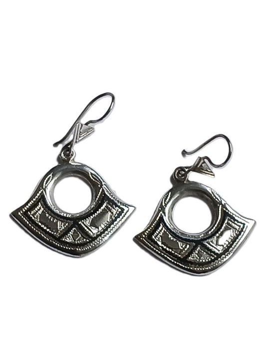Boucles d'oreilles touareg en argent