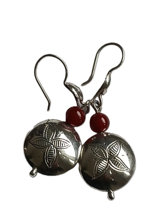 Boucles d'oreilles touareg en argent
