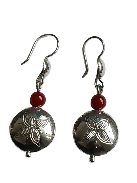 Boucles d'oreilles touareg en argent