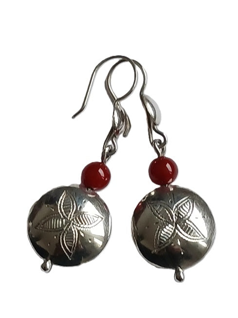 Boucles d'oreilles touareg en argent