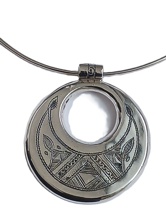 Collier touareg en argent
