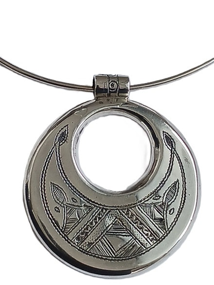 Collier touareg en argent