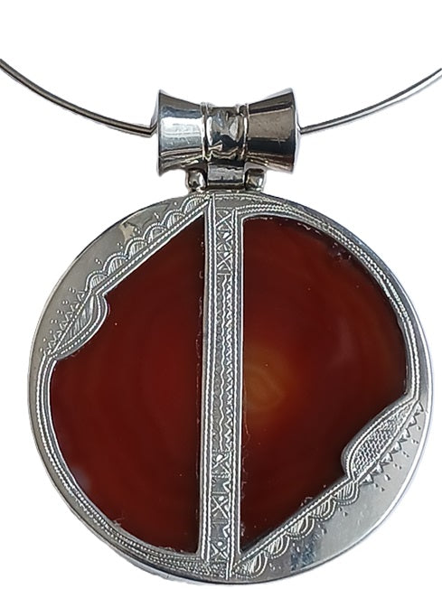 Collier touareg en argent