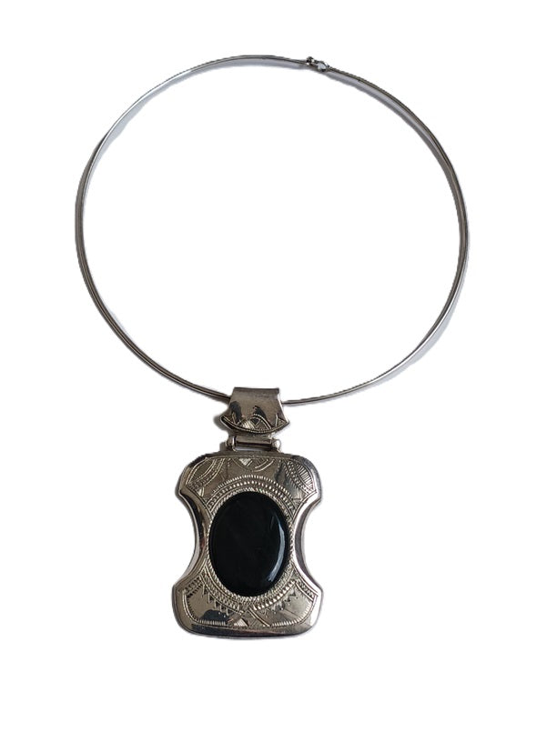 Collier touareg en argent