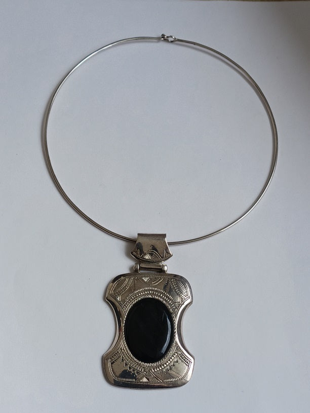 Collier touareg en argent
