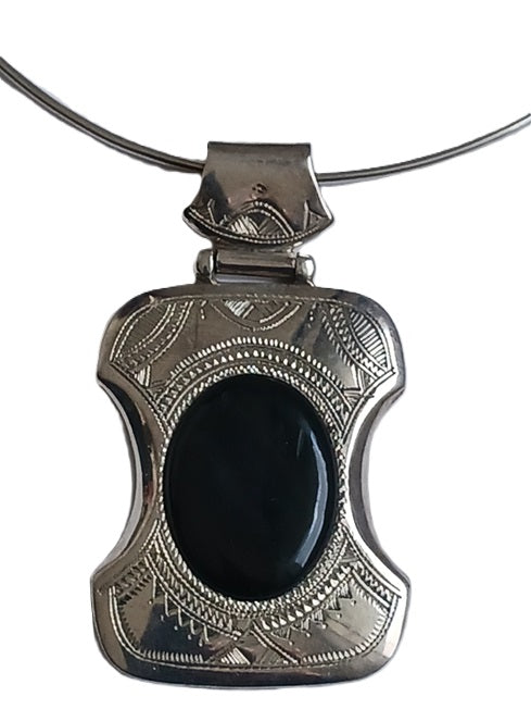 Collier touareg en argent