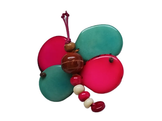 Tagua Brooch