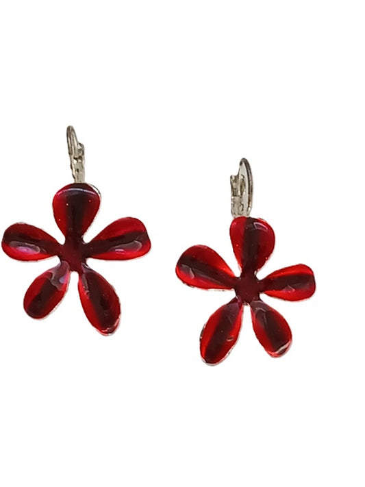 Boucles d'oreilles fleur
