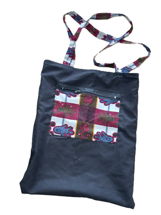 Sac en tissu Tote bag - Doublé avec poche intérieure