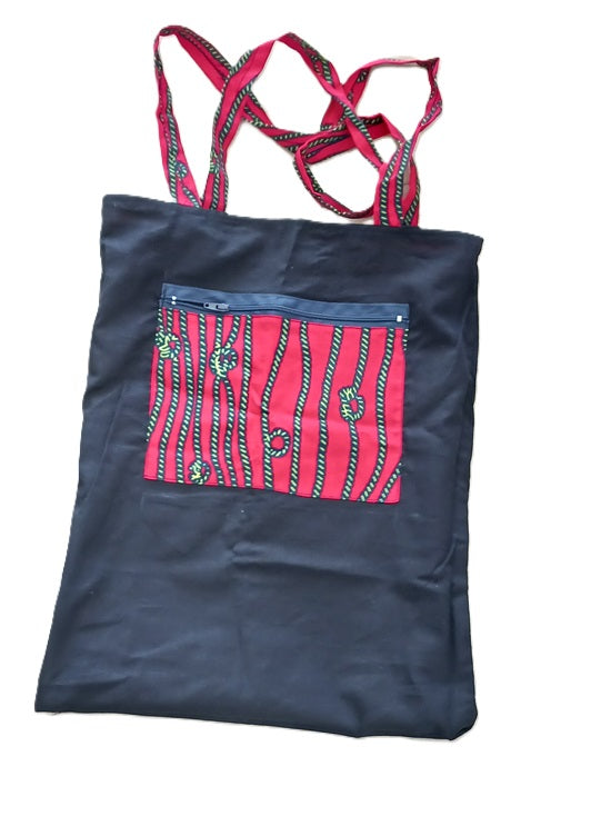 Sac en tissu Tote bag - Doublé avec poche intérieure