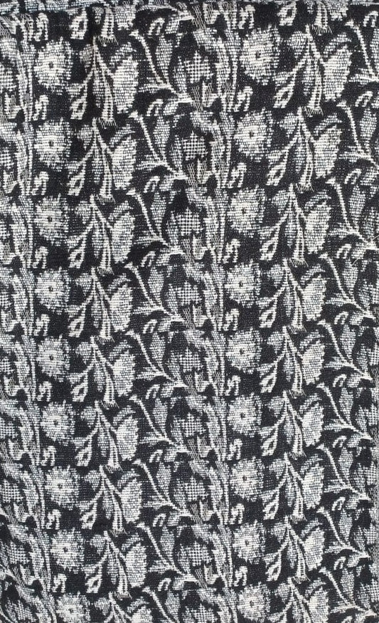 Plaid / Couvre canapé / tissu d'ameublement 100% coton tissé à la main, réversible