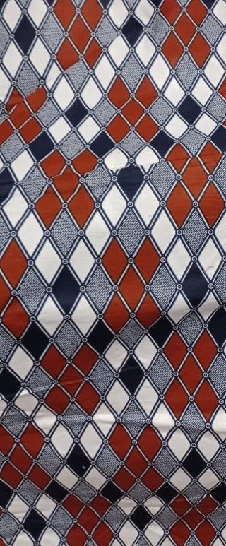 Tissu - Wax 100% coton 5.25 mètres (6 yards)