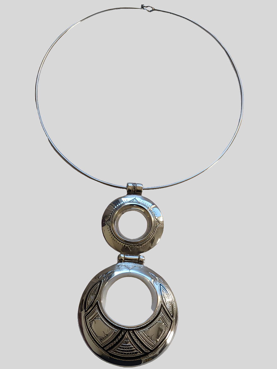 Collier touareg en argent