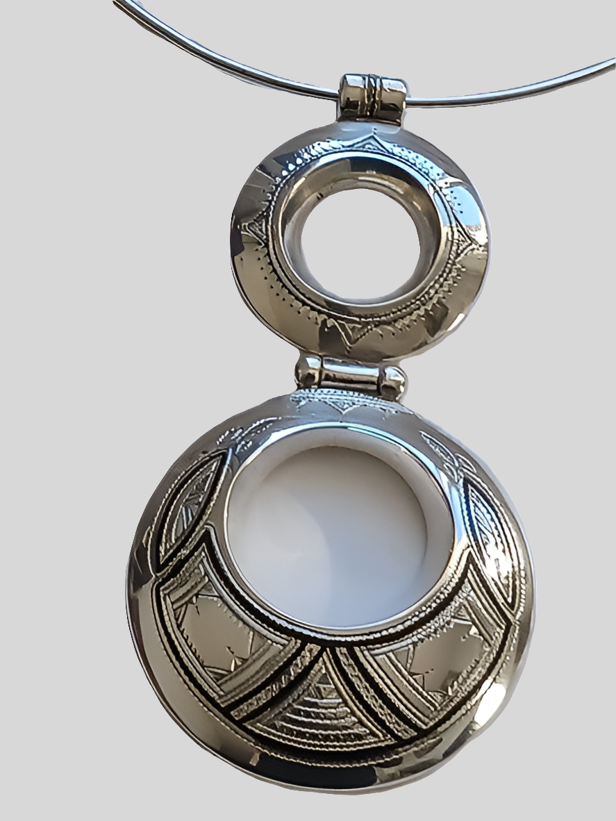 Collier touareg en argent