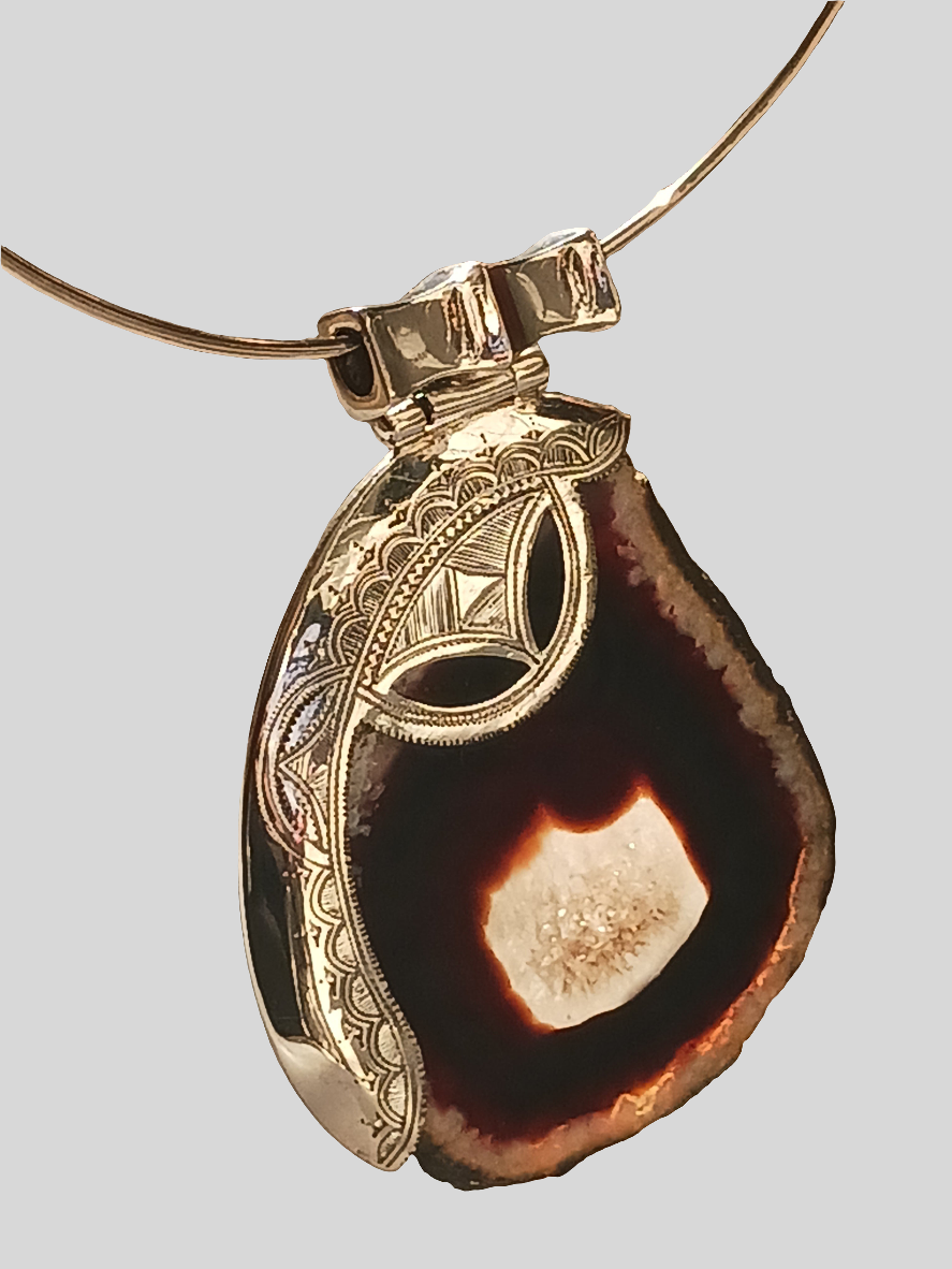 Collier touareg en argent