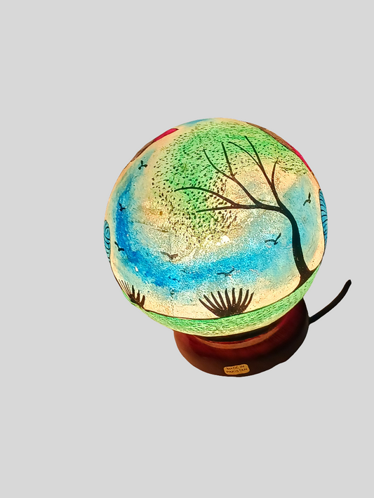 Lampe en vessie de chameau - petit modèle