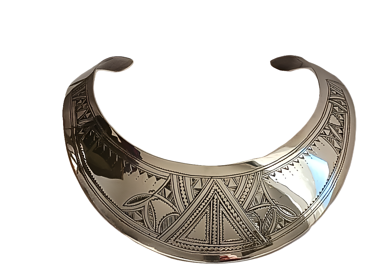 Collier touareg en argent
