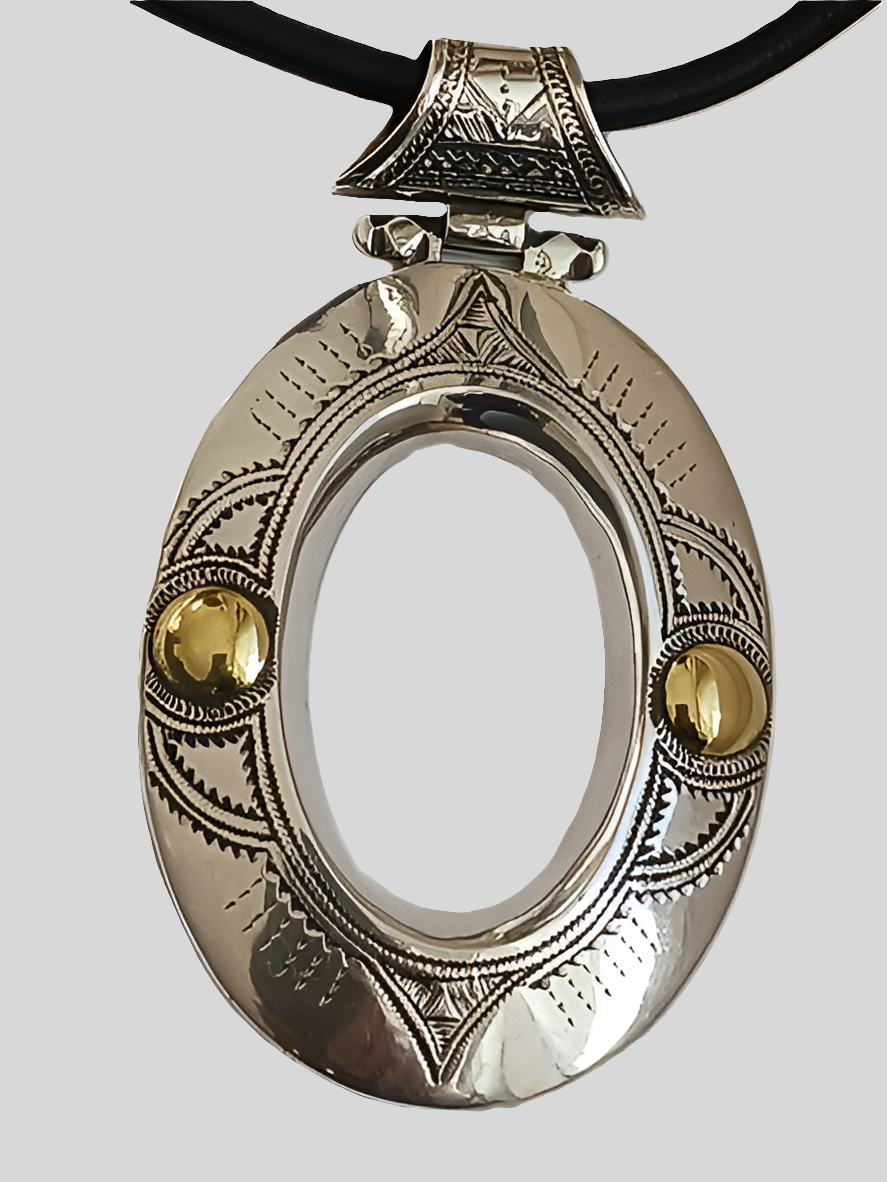 Collier touareg en argent