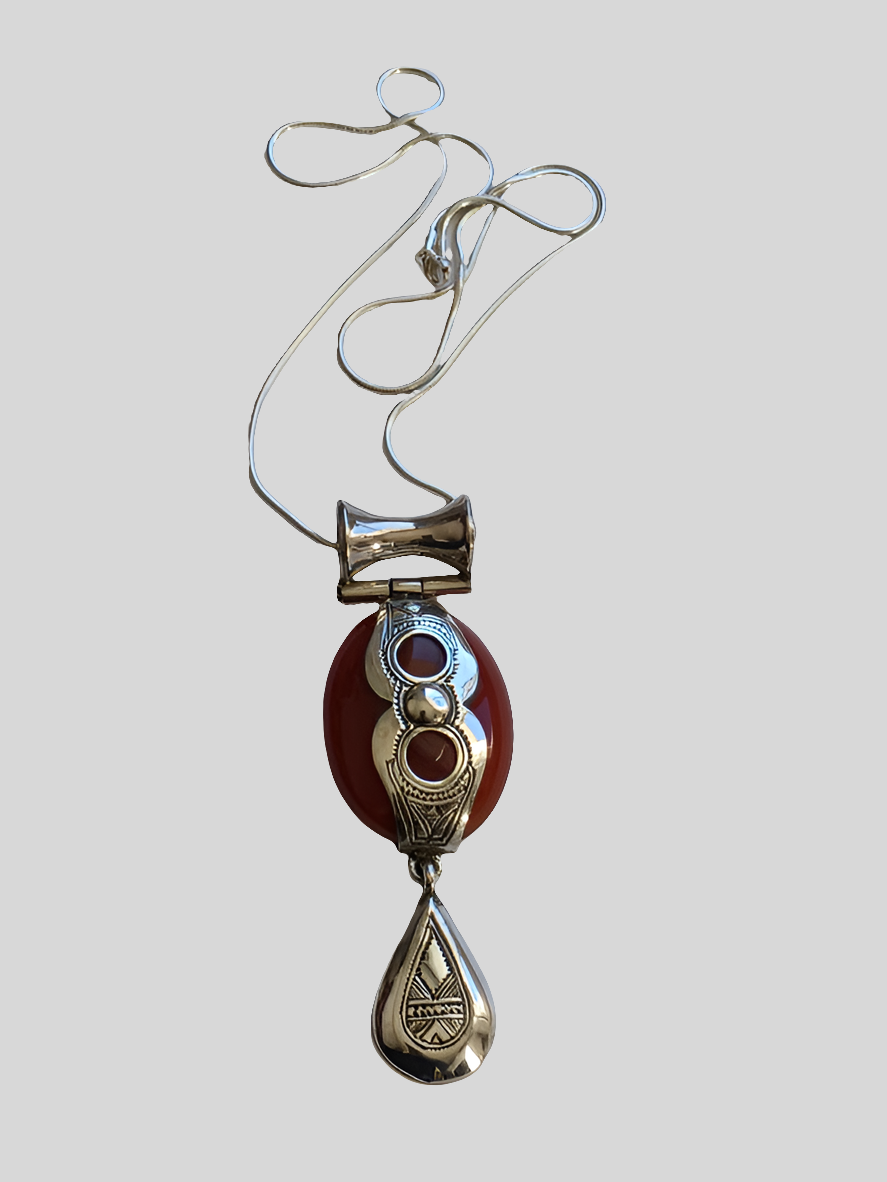 Collier touareg en argent