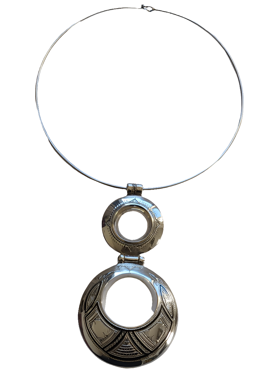 Collier touareg en argent