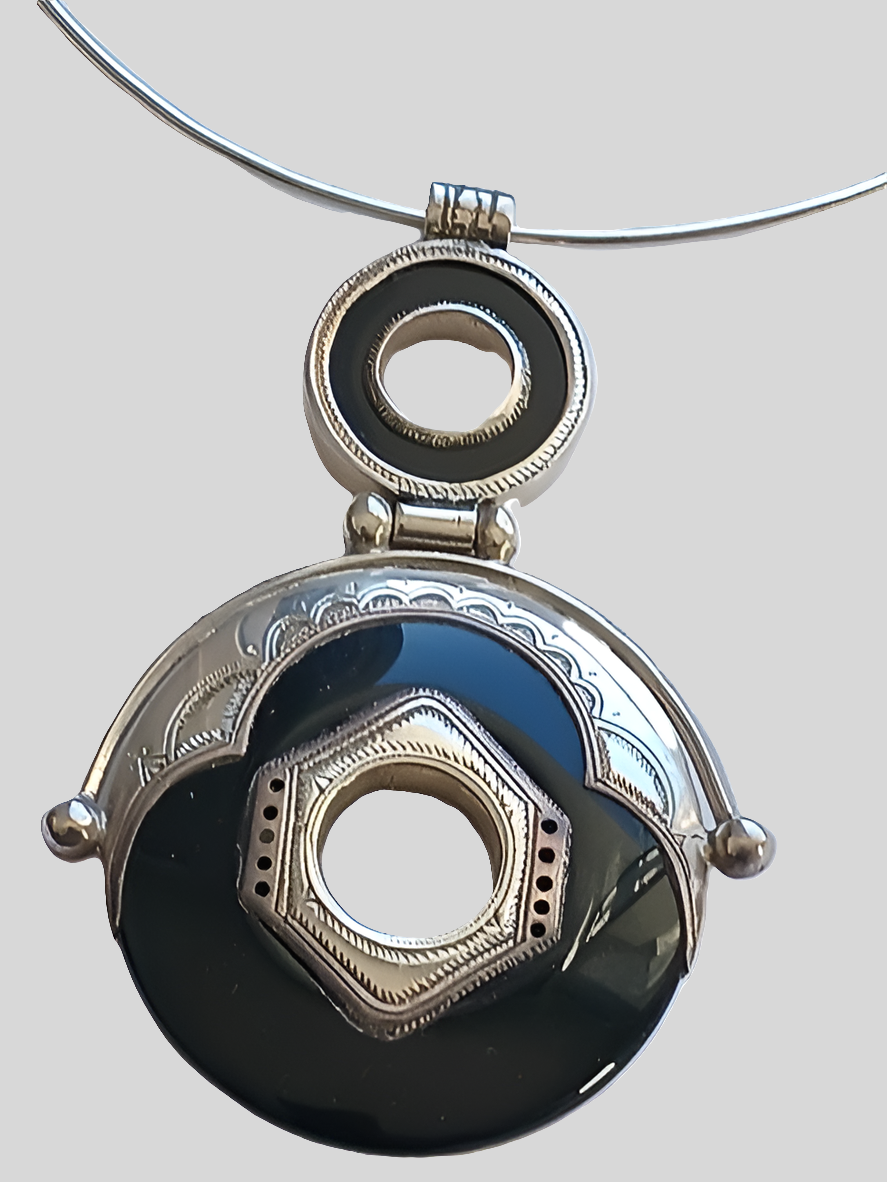 Collier touareg en argent