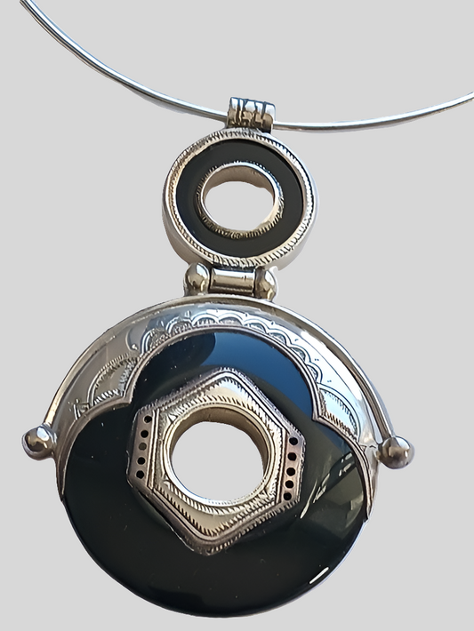 Collier touareg en argent