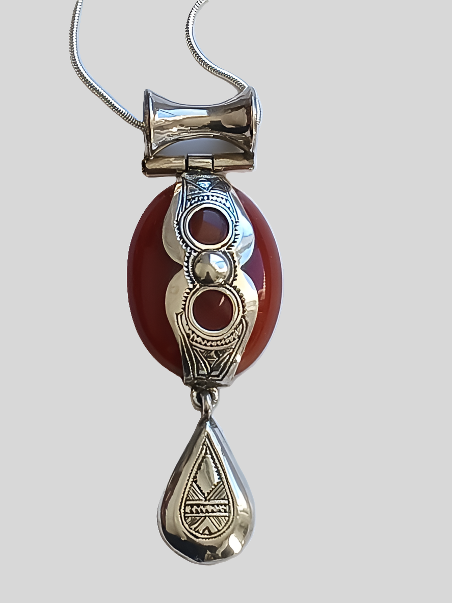 Collier touareg en argent