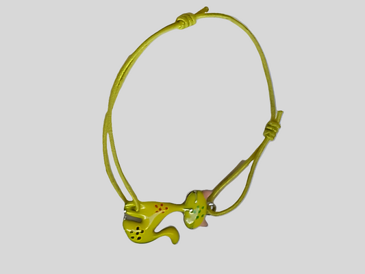 Bracelet ajustable chat
