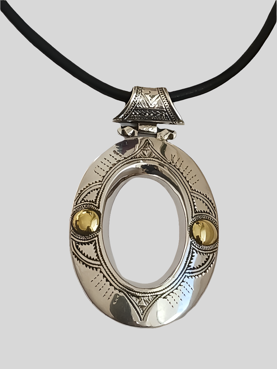 Collier touareg en argent