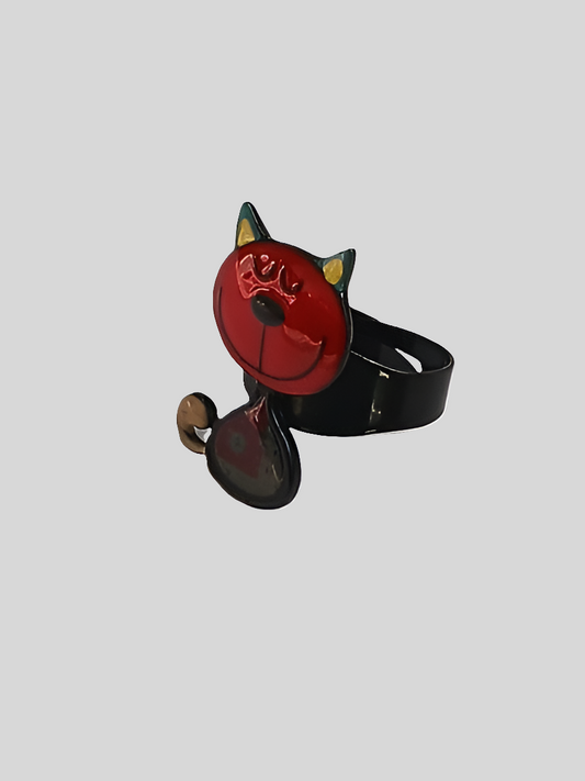 Bague chat