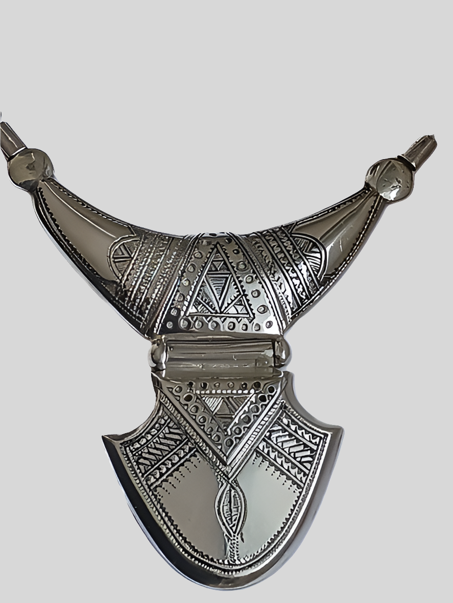 Collier touareg en argent