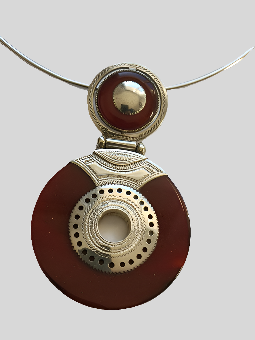 Collier touareg en argent