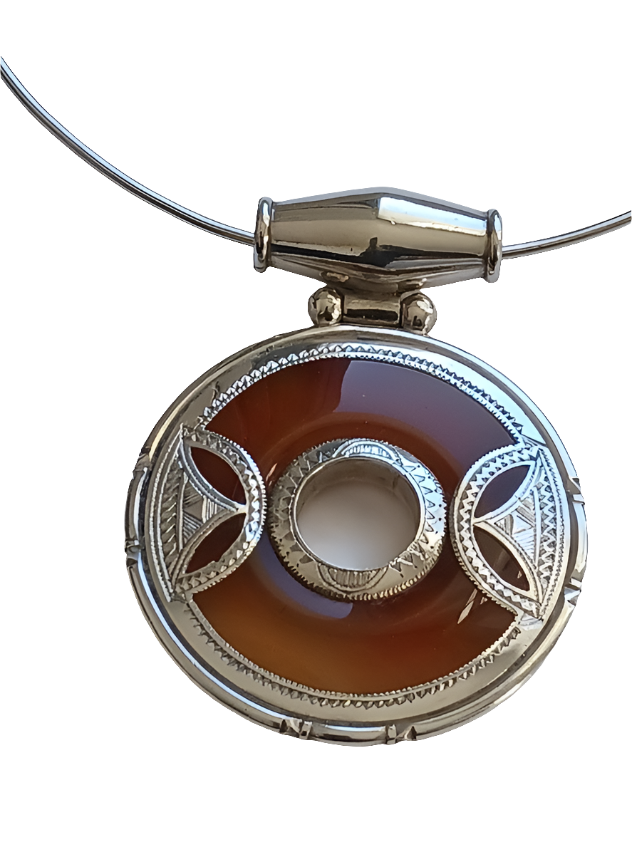 Collier touareg en argent