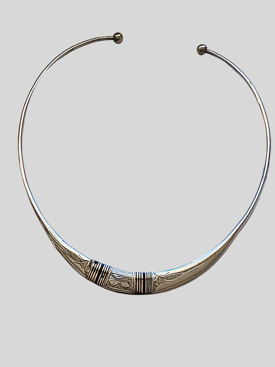 Collier touareg en métal
