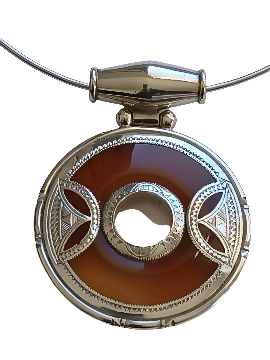 Collier touareg en argent