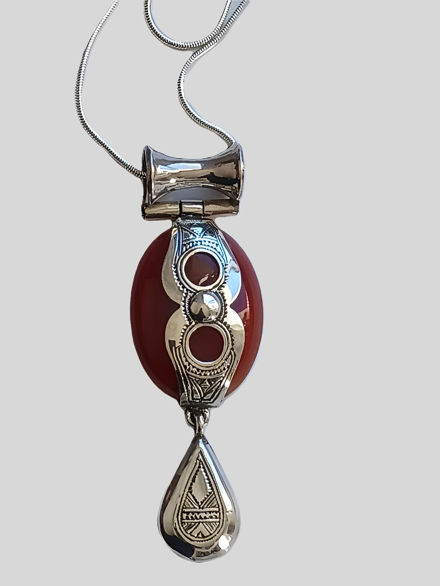 Collier touareg en argent