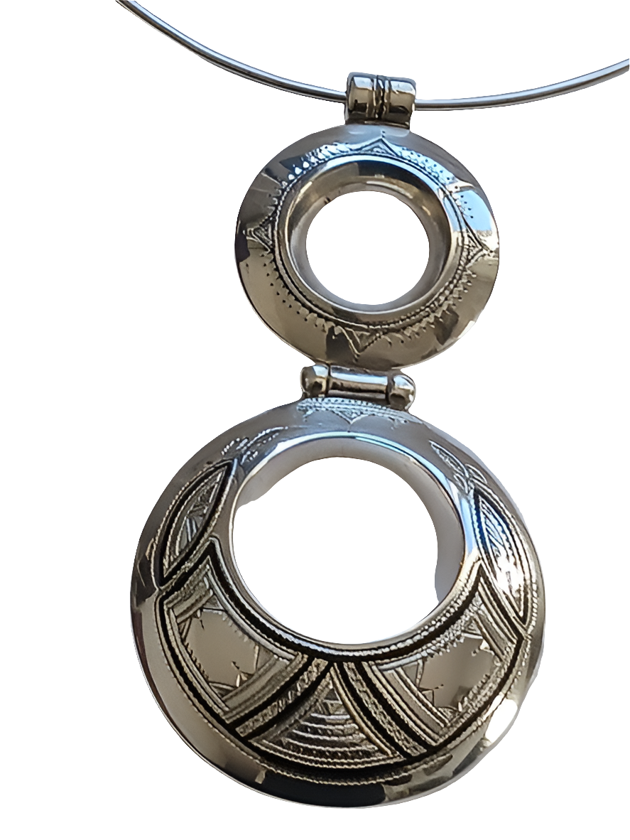 Collier touareg en argent
