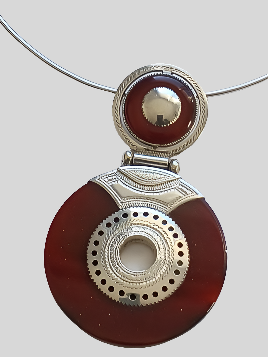 Collier touareg en argent