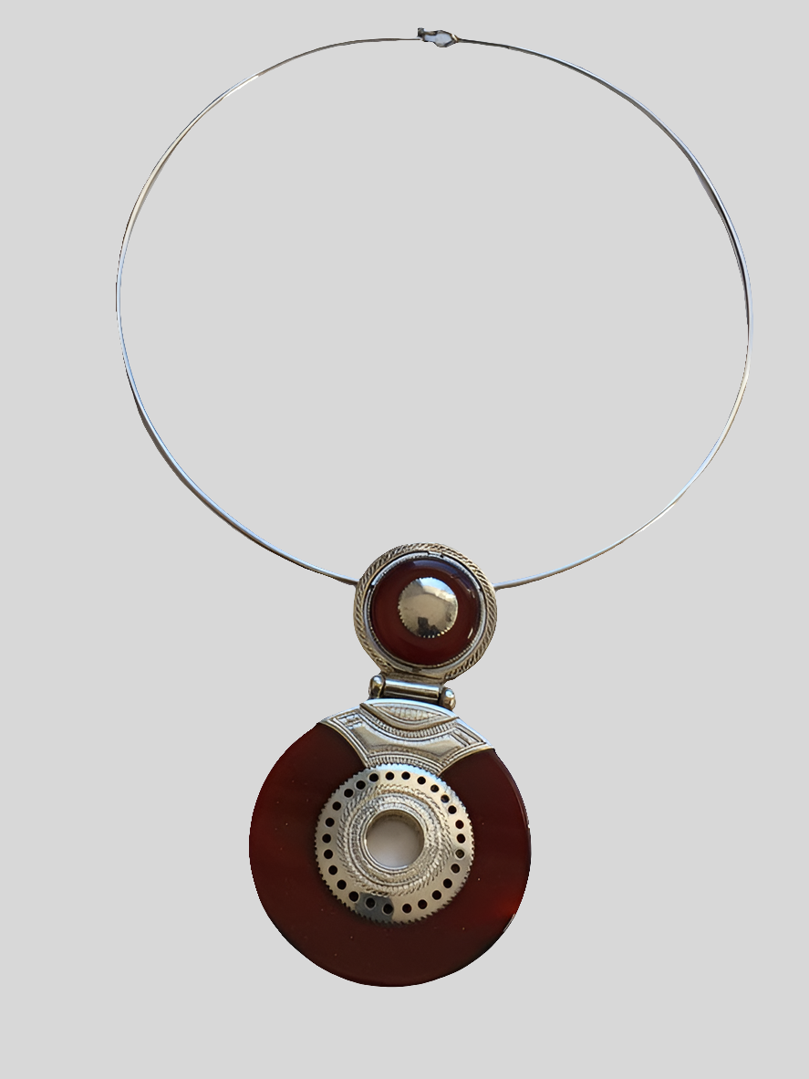 Collier touareg en argent