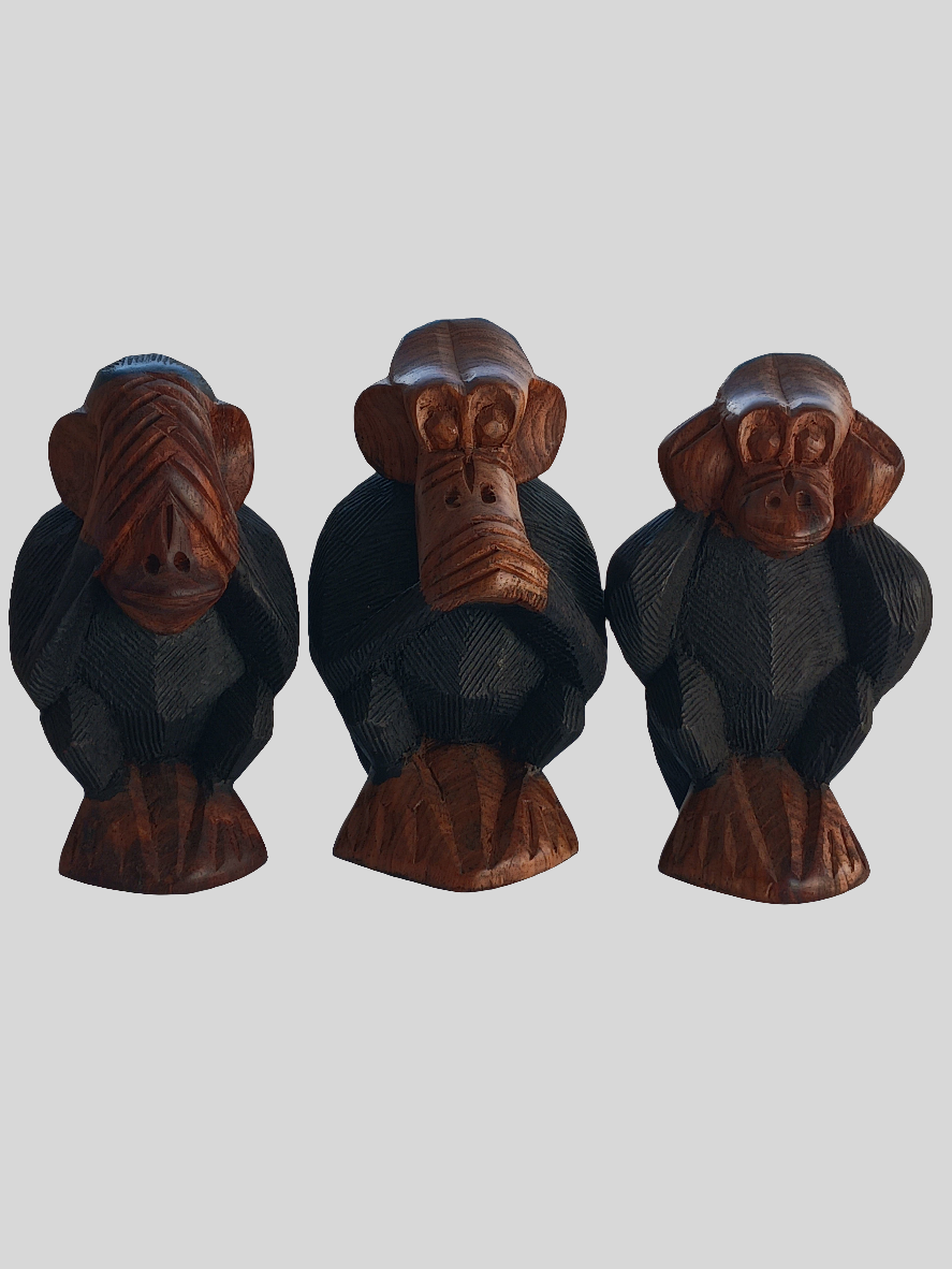 Les 3 singes de la sagesse