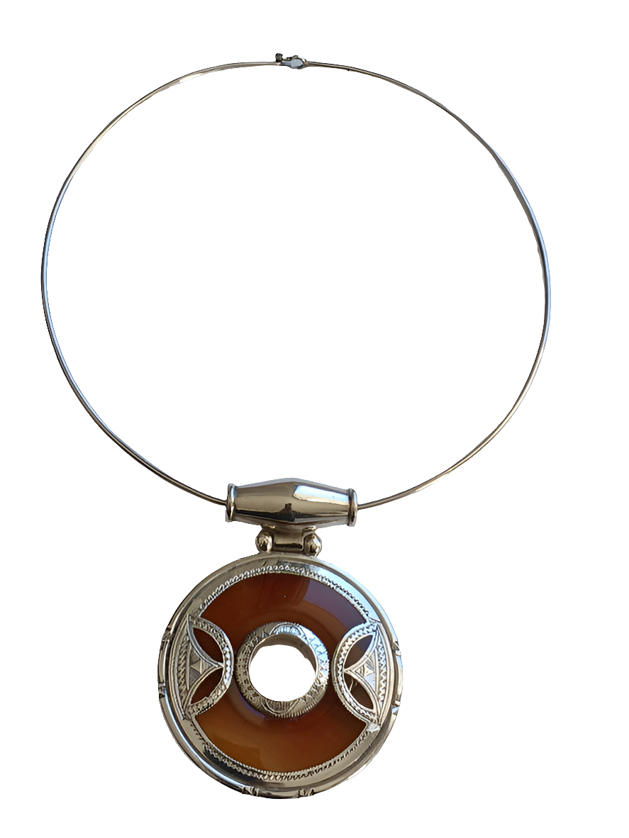 Collier touareg en argent