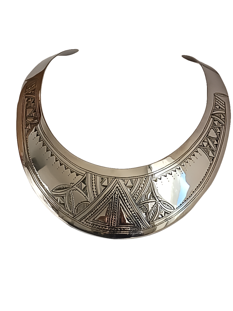 Collier touareg en argent
