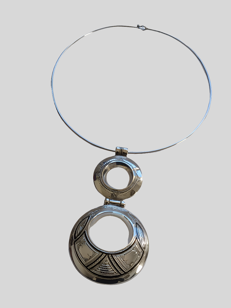Collier touareg en argent
