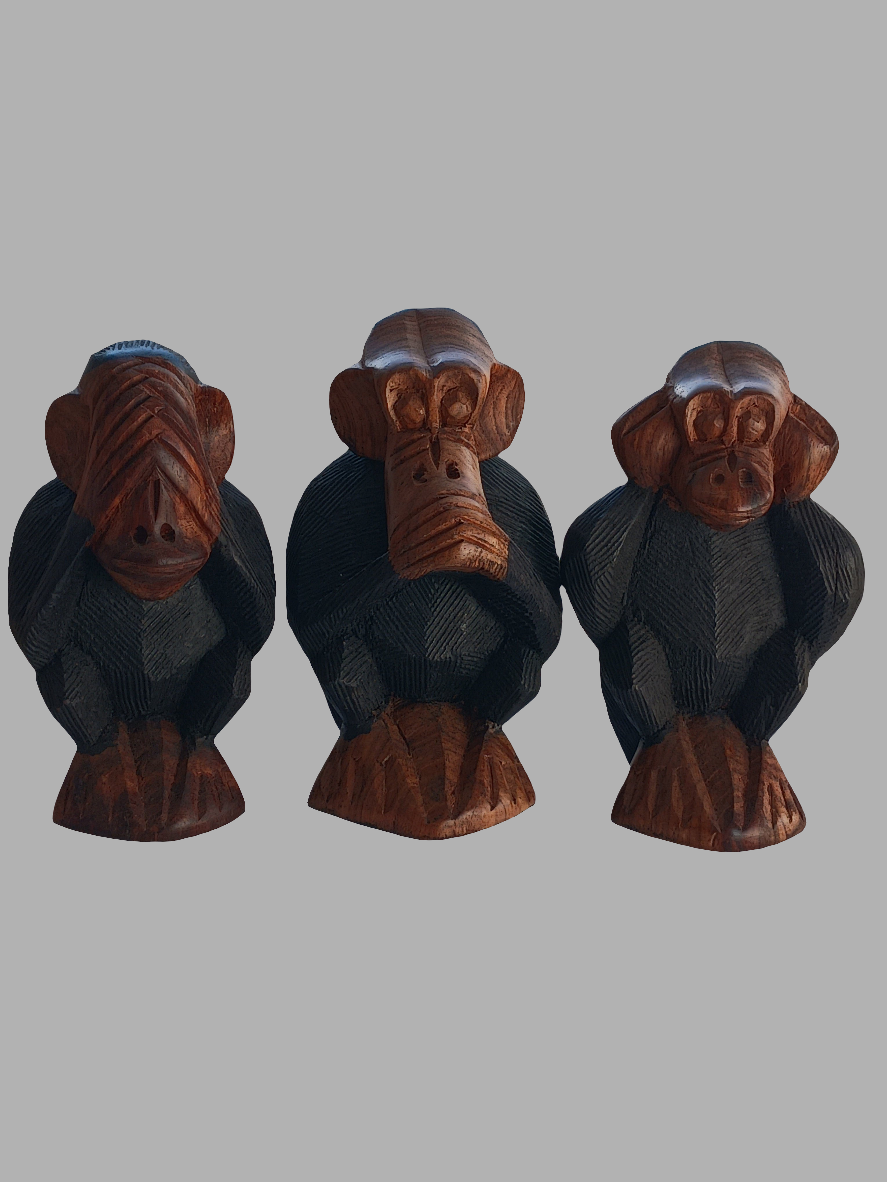 Les 3 singes de la sagesse